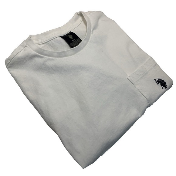 U.S. Polo Assn. Other - US Polo Assn Mens White Short Sleeve T Shirt Classic Pony Logo Size Small